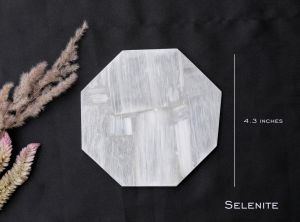 Selenite Coaster