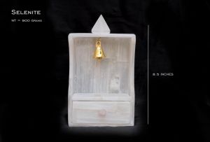 Selenite Crystal Mandir