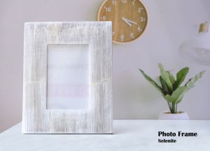 Selenite Photo Frame