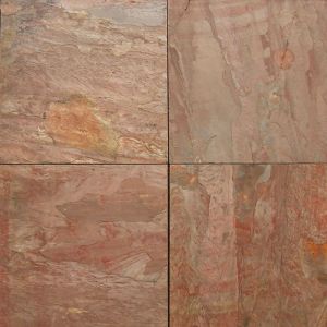 Pure Pink Slate Stone Slab