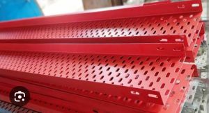 Colour coating cable tray