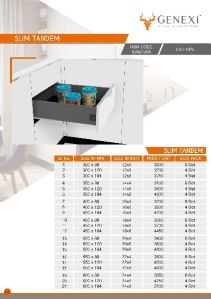 slim tandem box