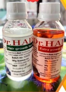 Dr hair growth lotion red & white