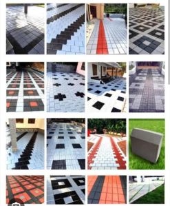 Cement Interlocking Tiles