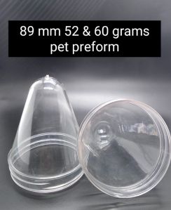 89 mm 52 & 60 gm PET Preforms