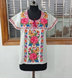 Cotton Embroidered Kurti