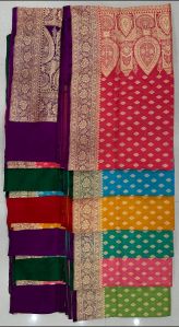 nakli katan banarasi pastel co all over saree