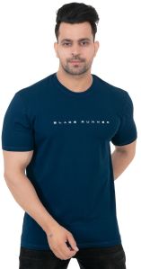 Bladerunner Round Neck T-Shirt Navy Blue