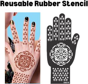 henna stencil