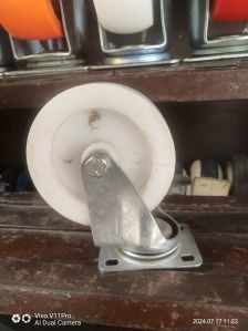 4x1 Inch White Caster Wheel