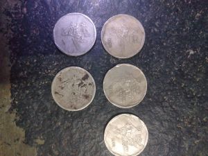 1990 old coins