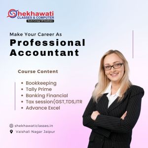 professional accounting tally gst course in jaipur