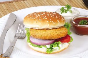 non veg burger patty