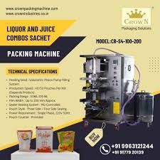 liquor packing machine