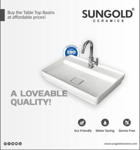 skyline table top wash basin