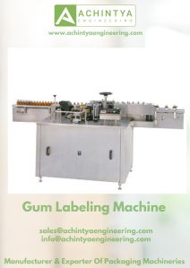 Gum Labeling Machine