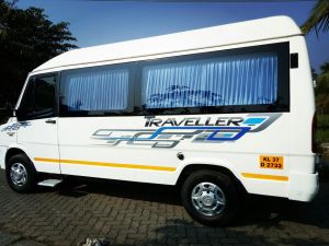 Luxury Tempo traveller rentals in Kochi