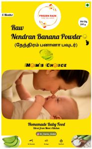 Raw Nendran Banana powder