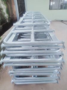 Hot dip galvanizing railing