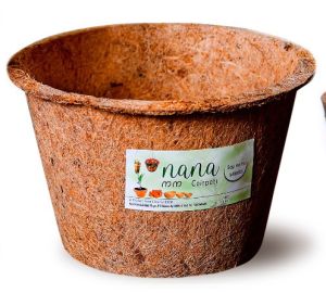 nana 6 inch coir pot