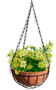 nana 8 inch hanging coir pots