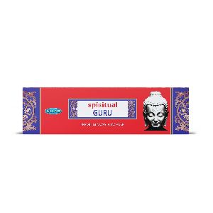 Ullas Spiritual Guru Agarbathi - Incense Sticks with Tropical Fragrance (100g)