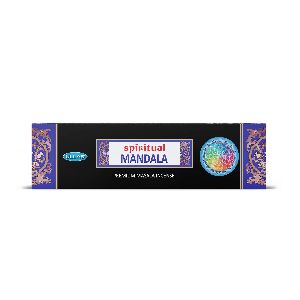 Ullas Spiritual Mandala Agarbathi - Incense Sticks with Fresh Fragrance (80 sticks)