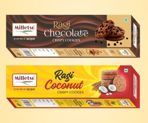 Milletso Ragi Coconut chocolate Crispy Cookies