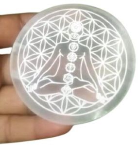 selenite crystal charging plate