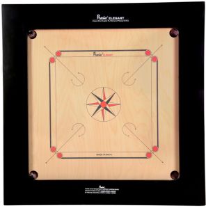 Precise Champion Buldog Jumbo Carromboard Club Tournament Use Board