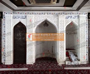 carved Mosque Mihrab Design