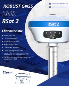 RSAT 2 GNSS RECEIVERS RTK DGPS