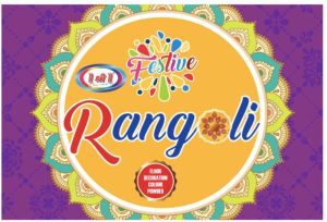 Rangoli Colour - 5 Pieces - Tray