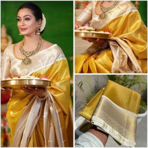 tissue sarees