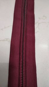 Wine Color Zippers