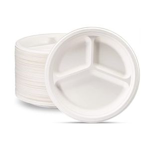 Sugarcane Bagasse Plates