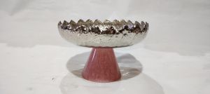 Resin base decorative bowl