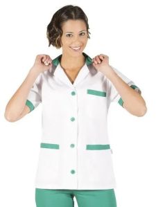 White Cotton School Lab Coat