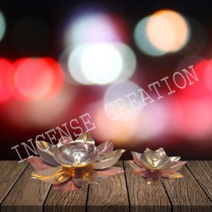 Luminous Lotus Candle Holders ll Set of 2 ll ICD-1016