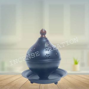 Serenity Sphere: Decorative Ceramic Incense Burner ll IC-1006