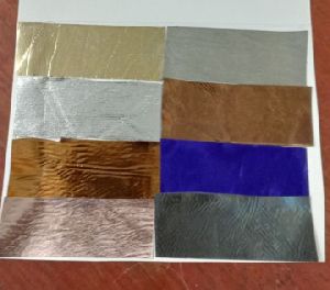 Holographic Metallic Fabric