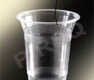 plastic water glass