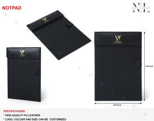 leather notepad