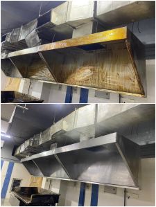 commercial kitchen cleaning