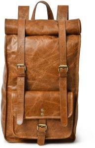 Buffalo leather roll bags