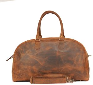 Buffalo leather travel bag