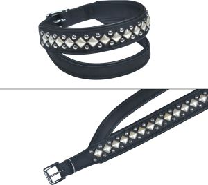 stud leather collar