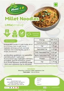 millet noodles