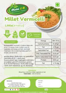 millets vermicelli