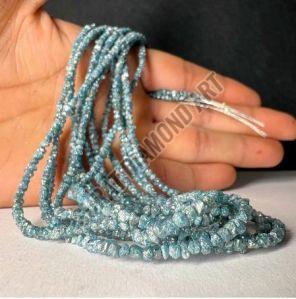 Uncut Blue Diamond Beads